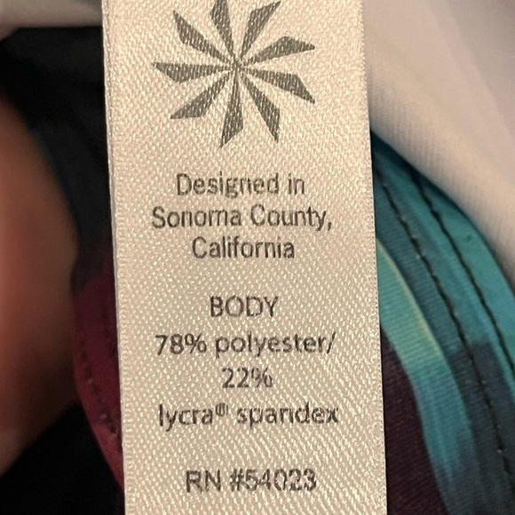 ATHLETA Size Medium Workout Pants Active Colorful Stretchy Running Sports Lounge - Picture 4 of 5